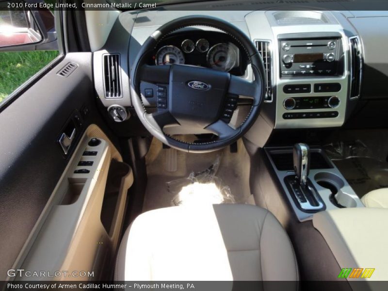 Cinnamon Metallic / Camel 2010 Ford Edge Limited