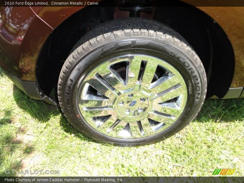 Cinnamon Metallic / Camel 2010 Ford Edge Limited