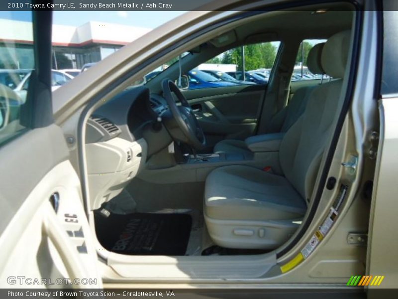 Sandy Beach Metallic / Ash Gray 2010 Toyota Camry LE