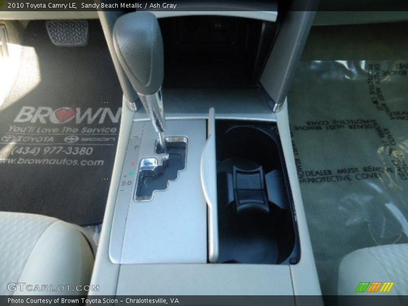 Sandy Beach Metallic / Ash Gray 2010 Toyota Camry LE
