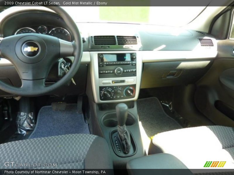 Gold Mist Metallic / Ebony 2009 Chevrolet Cobalt LT Sedan