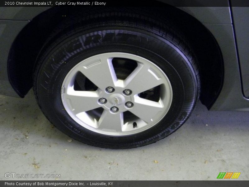 Cyber Gray Metallic / Ebony 2010 Chevrolet Impala LT