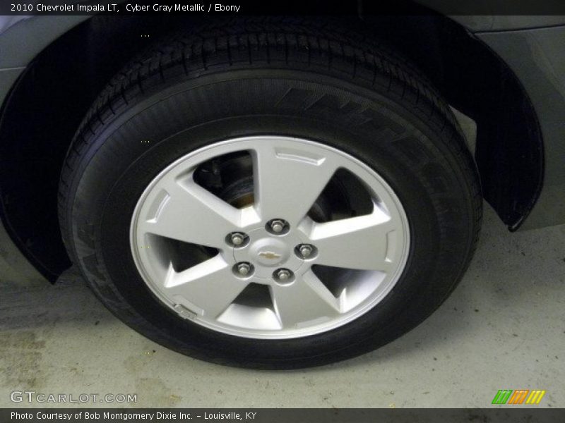 Cyber Gray Metallic / Ebony 2010 Chevrolet Impala LT