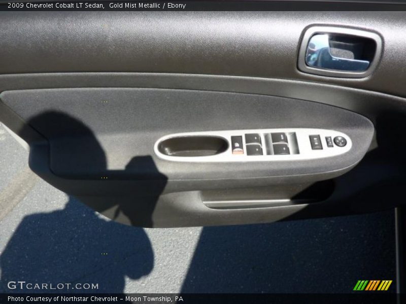 Gold Mist Metallic / Ebony 2009 Chevrolet Cobalt LT Sedan
