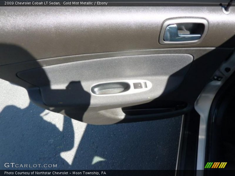 Gold Mist Metallic / Ebony 2009 Chevrolet Cobalt LT Sedan