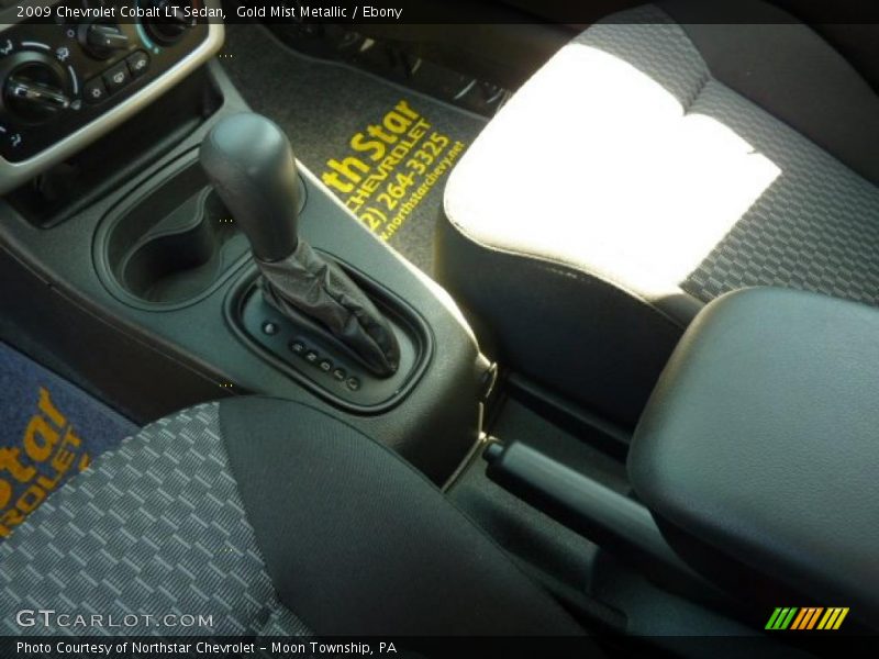 Gold Mist Metallic / Ebony 2009 Chevrolet Cobalt LT Sedan