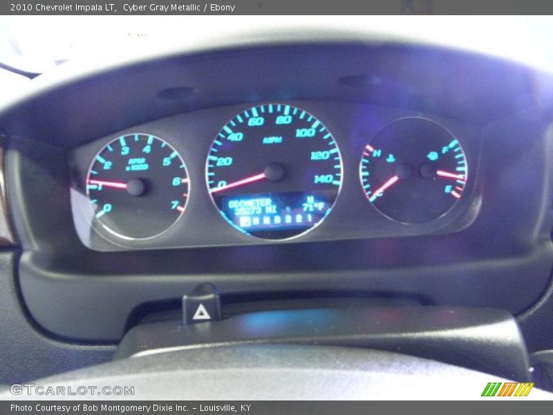 Cyber Gray Metallic / Ebony 2010 Chevrolet Impala LT