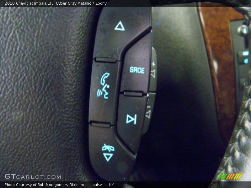 Cyber Gray Metallic / Ebony 2010 Chevrolet Impala LT