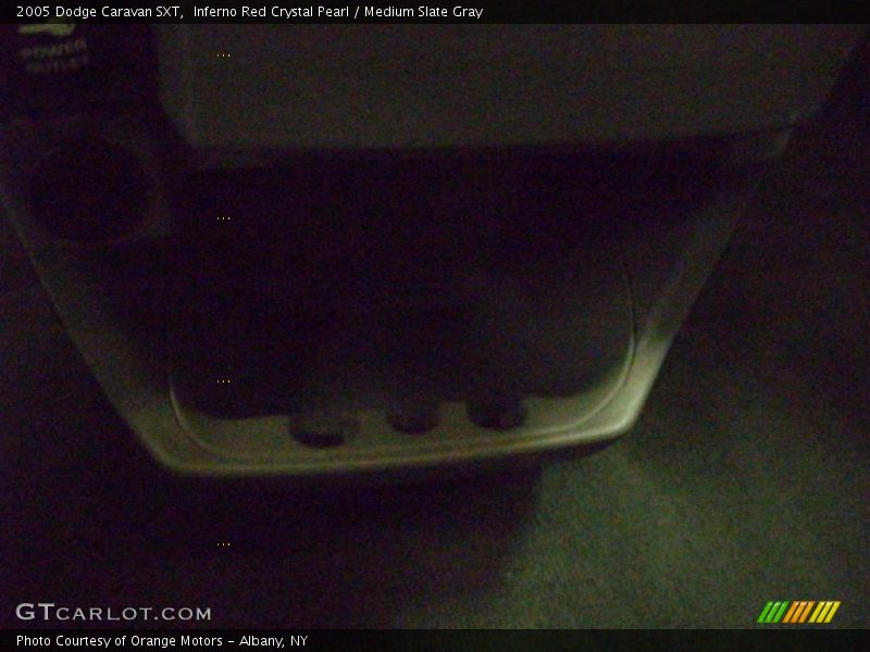 Inferno Red Crystal Pearl / Medium Slate Gray 2005 Dodge Caravan SXT