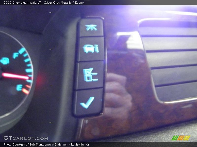 Cyber Gray Metallic / Ebony 2010 Chevrolet Impala LT