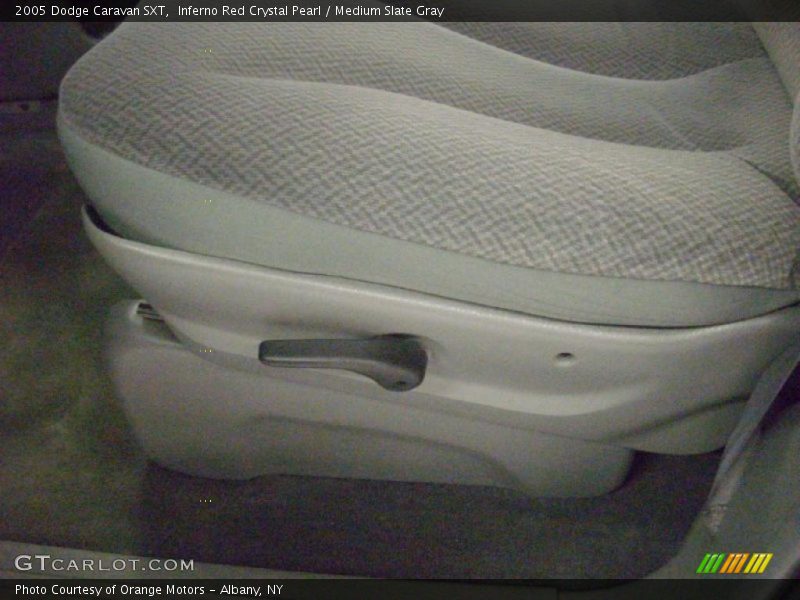Inferno Red Crystal Pearl / Medium Slate Gray 2005 Dodge Caravan SXT