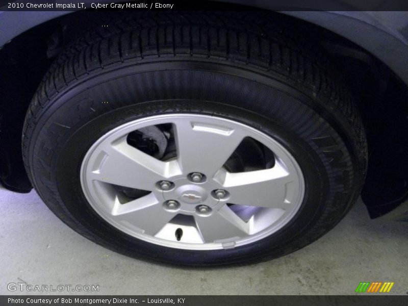 Cyber Gray Metallic / Ebony 2010 Chevrolet Impala LT