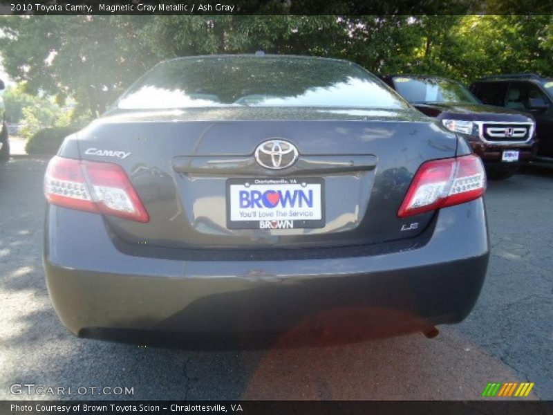 Magnetic Gray Metallic / Ash Gray 2010 Toyota Camry