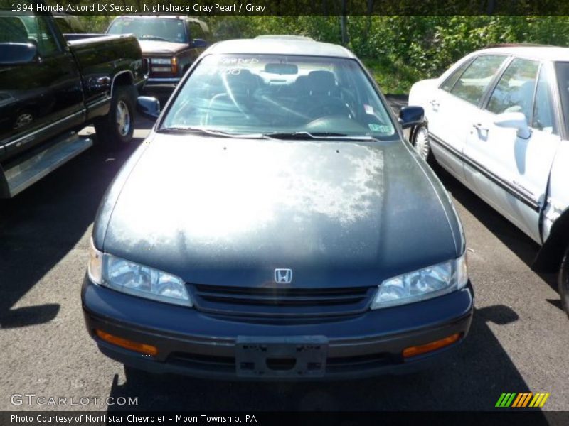 Nightshade Gray Pearl / Gray 1994 Honda Accord LX Sedan
