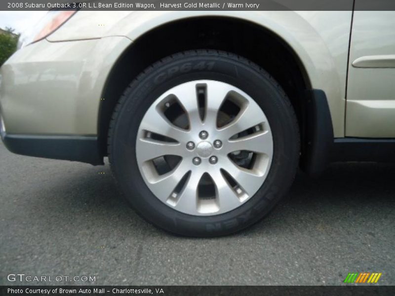 Harvest Gold Metallic / Warm Ivory 2008 Subaru Outback 3.0R L.L.Bean Edition Wagon