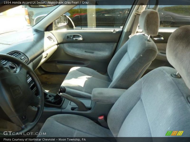 Nightshade Gray Pearl / Gray 1994 Honda Accord LX Sedan