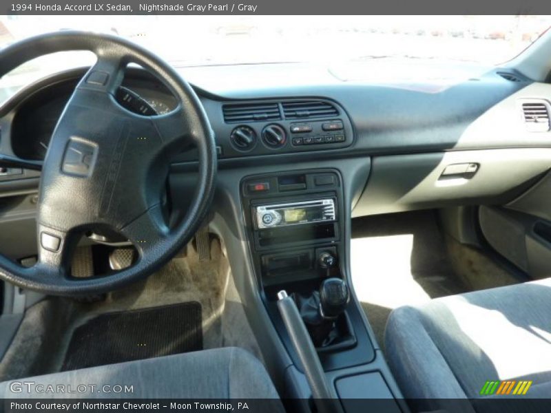 Nightshade Gray Pearl / Gray 1994 Honda Accord LX Sedan