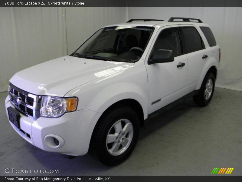 Oxford White / Stone 2008 Ford Escape XLS