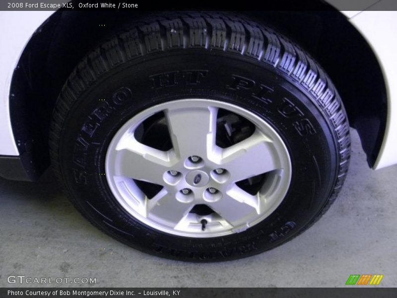 Oxford White / Stone 2008 Ford Escape XLS
