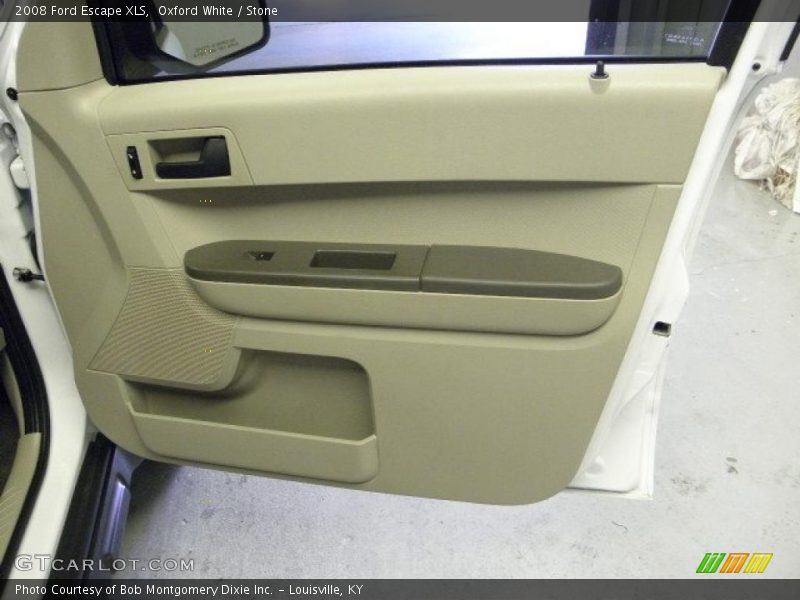 Oxford White / Stone 2008 Ford Escape XLS