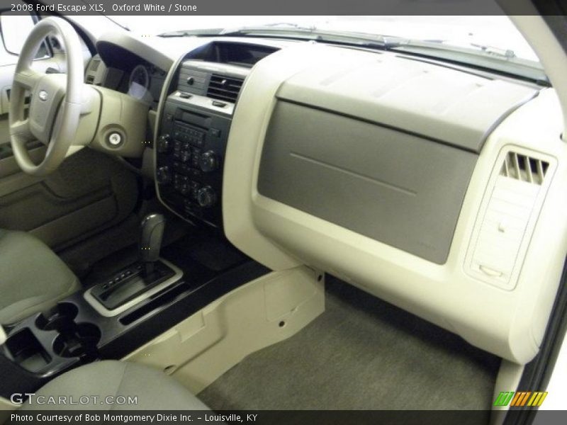 Oxford White / Stone 2008 Ford Escape XLS