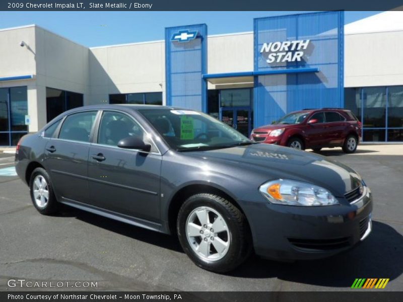 Slate Metallic / Ebony 2009 Chevrolet Impala LT