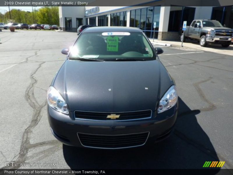 Slate Metallic / Ebony 2009 Chevrolet Impala LT