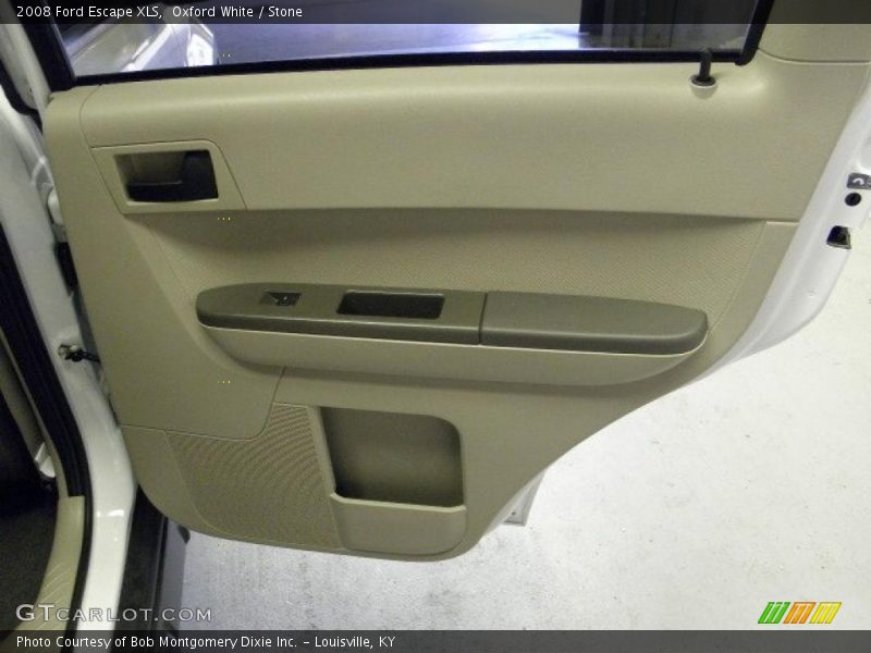 Oxford White / Stone 2008 Ford Escape XLS