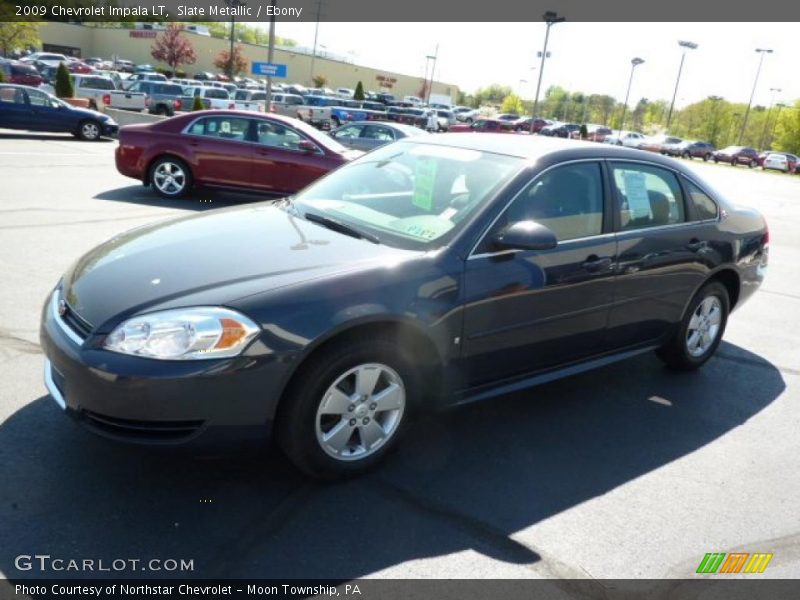 Slate Metallic / Ebony 2009 Chevrolet Impala LT