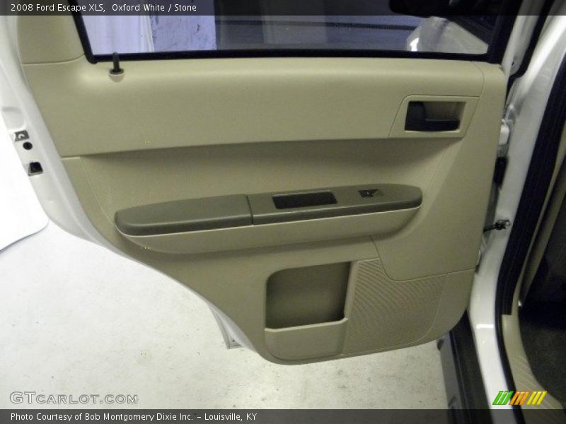 Oxford White / Stone 2008 Ford Escape XLS