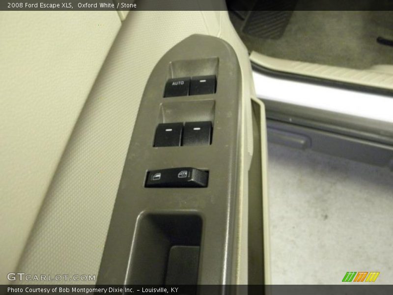 Oxford White / Stone 2008 Ford Escape XLS