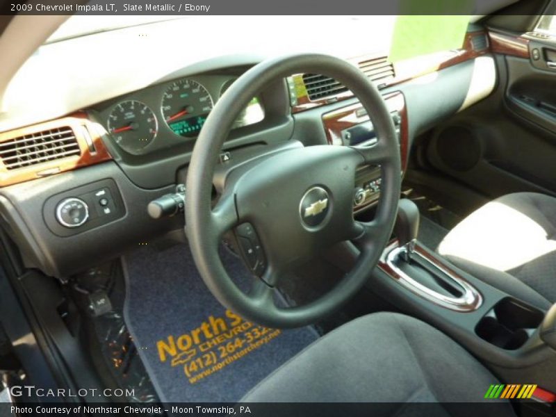 Slate Metallic / Ebony 2009 Chevrolet Impala LT