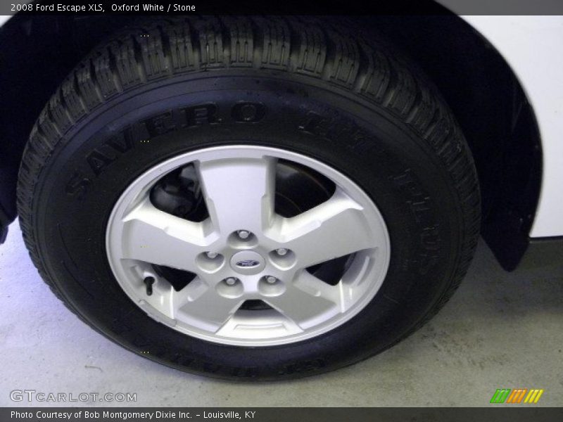 Oxford White / Stone 2008 Ford Escape XLS