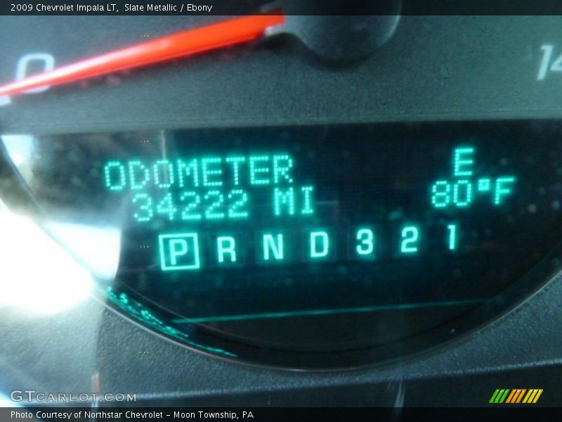 Slate Metallic / Ebony 2009 Chevrolet Impala LT