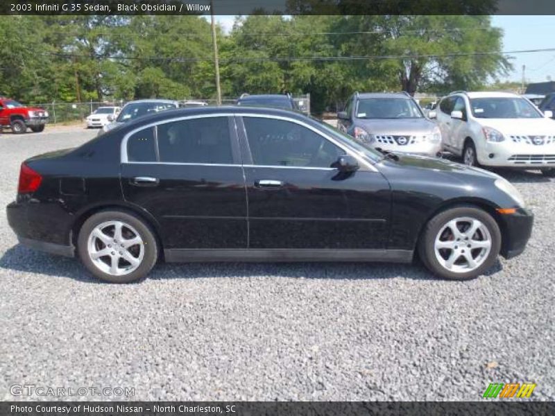 Black Obsidian / Willow 2003 Infiniti G 35 Sedan