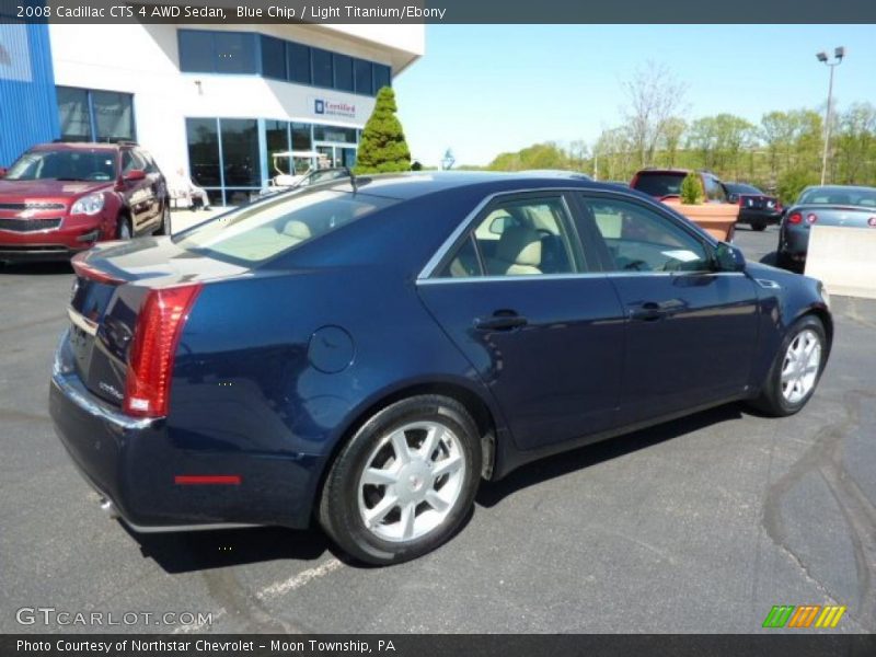  2008 CTS 4 AWD Sedan Blue Chip