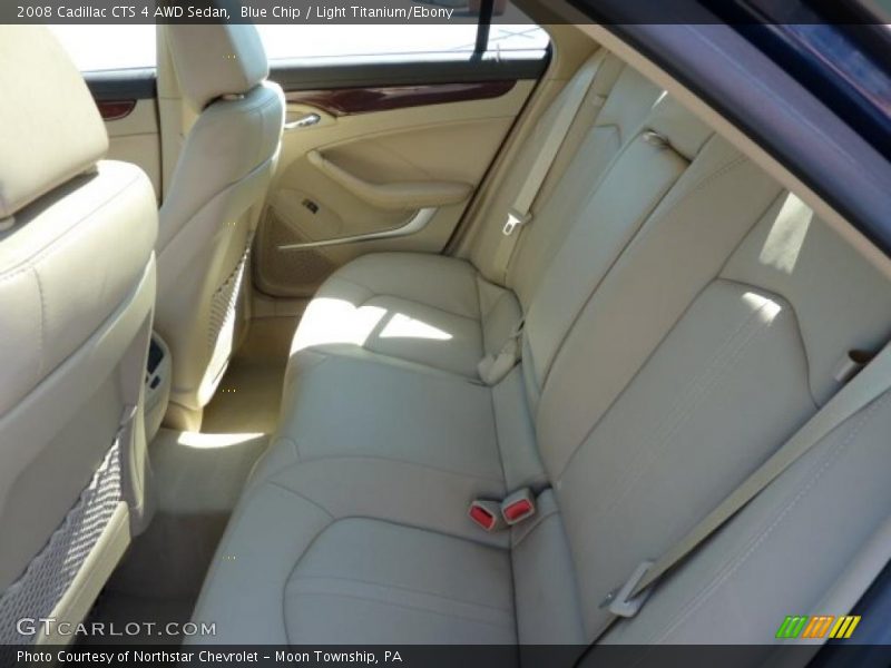 Blue Chip / Light Titanium/Ebony 2008 Cadillac CTS 4 AWD Sedan