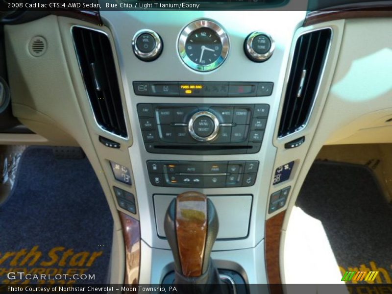 Blue Chip / Light Titanium/Ebony 2008 Cadillac CTS 4 AWD Sedan