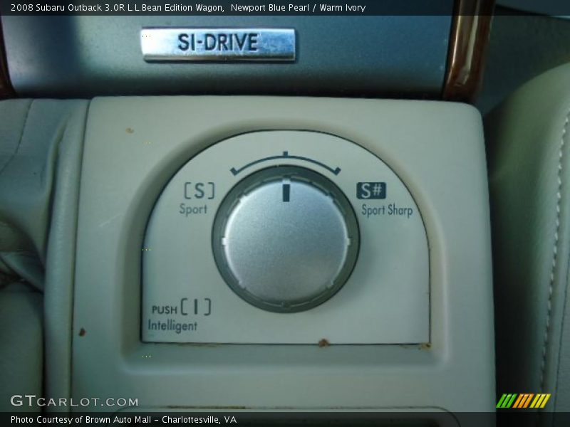 Controls of 2008 Outback 3.0R L.L.Bean Edition Wagon