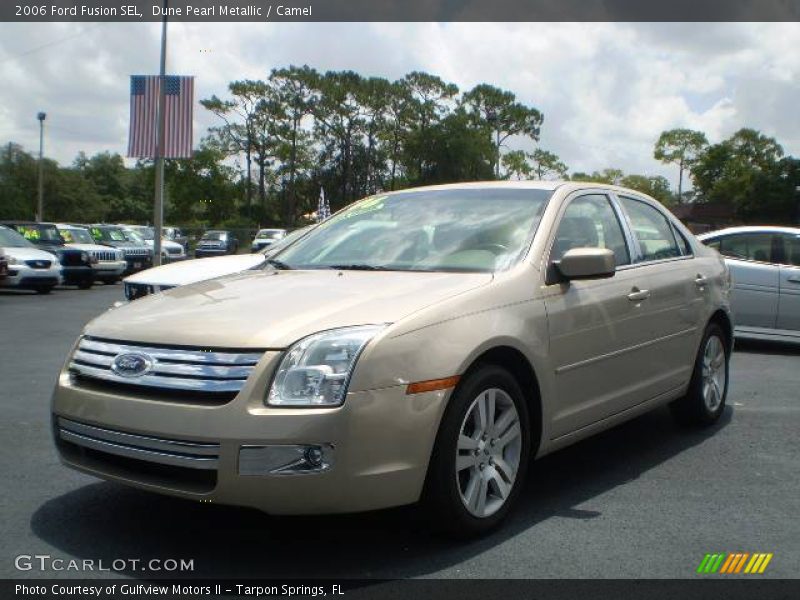 Dune Pearl Metallic / Camel 2006 Ford Fusion SEL