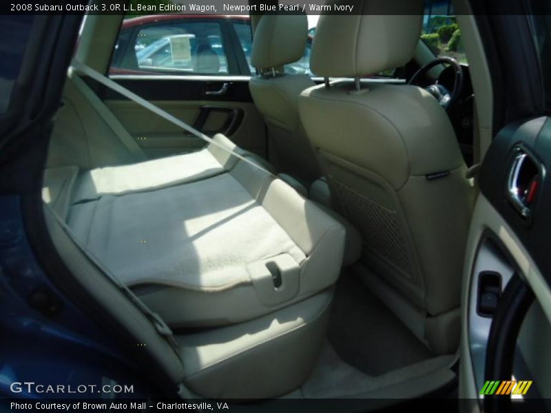 Newport Blue Pearl / Warm Ivory 2008 Subaru Outback 3.0R L.L.Bean Edition Wagon