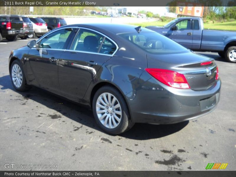 Granite Gray Metallic / Ebony 2011 Buick Regal CXL