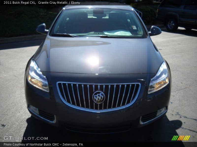 Granite Gray Metallic / Ebony 2011 Buick Regal CXL