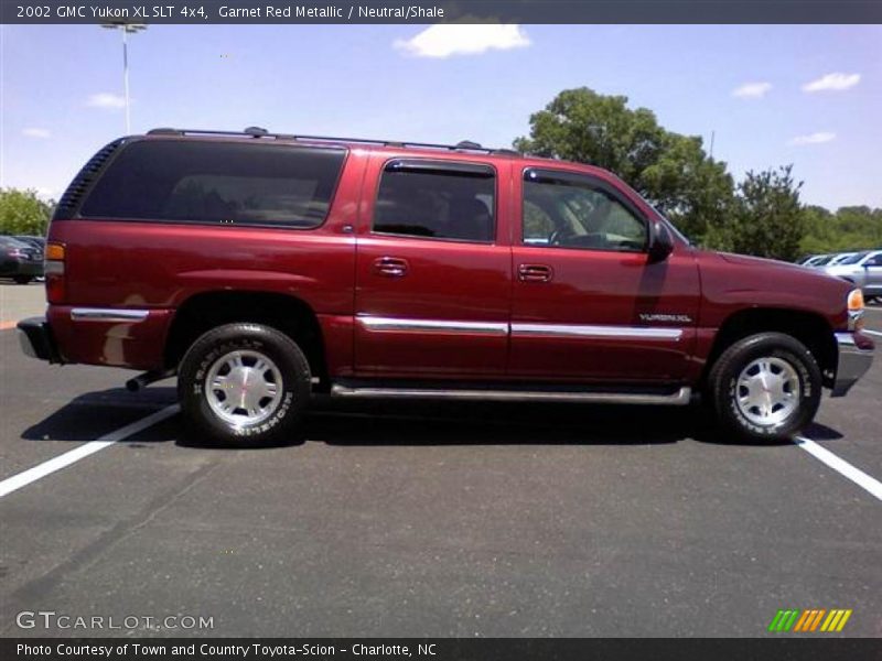Garnet Red Metallic / Neutral/Shale 2002 GMC Yukon XL SLT 4x4