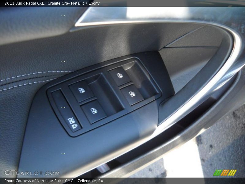 Granite Gray Metallic / Ebony 2011 Buick Regal CXL