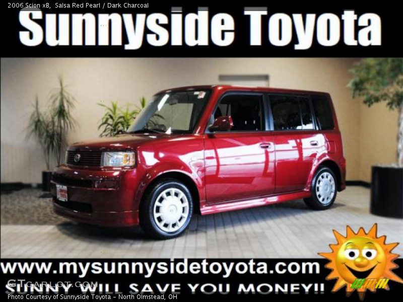 Salsa Red Pearl / Dark Charcoal 2006 Scion xB