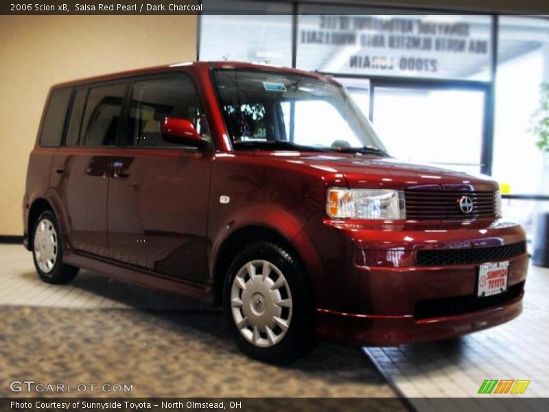 Salsa Red Pearl / Dark Charcoal 2006 Scion xB