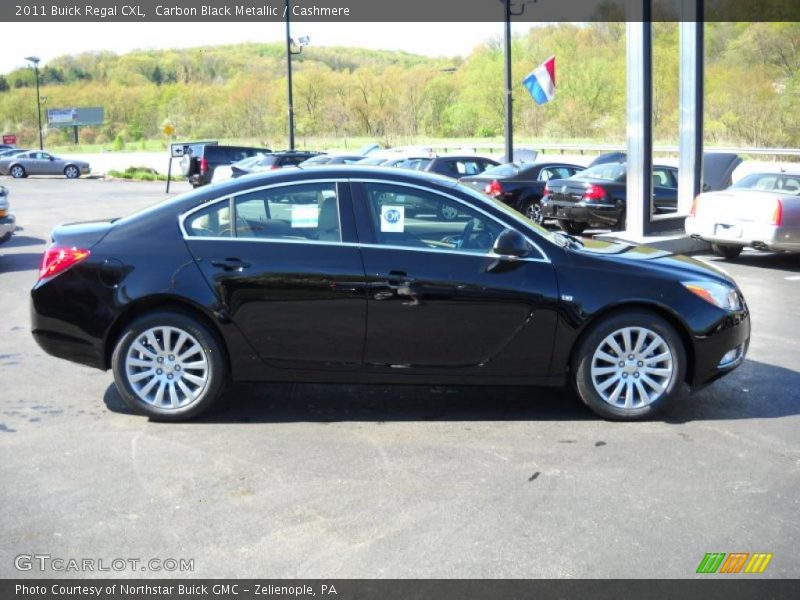 Carbon Black Metallic / Cashmere 2011 Buick Regal CXL