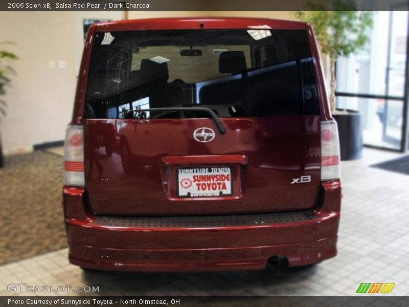 Salsa Red Pearl / Dark Charcoal 2006 Scion xB