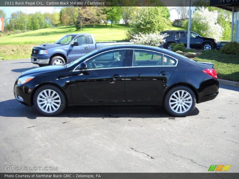 Carbon Black Metallic / Cashmere 2011 Buick Regal CXL